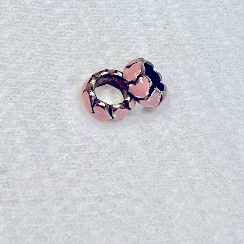 Brighton pink spacer beads